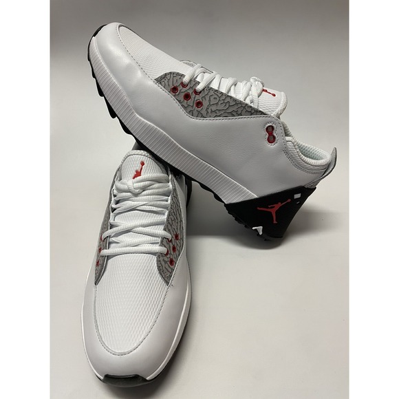 Nike Men\'s Air Jordan ADG 2 Golf Shoes CT7812-100 White Cement Size 7 US main image 4